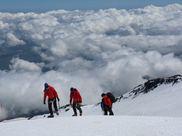 climbing Everest